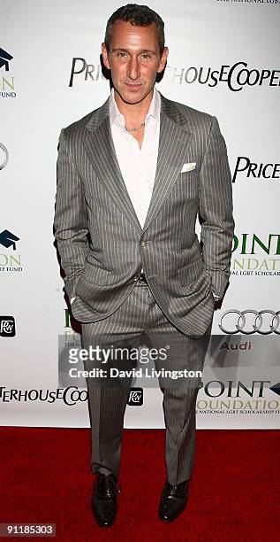 Personality Adam Shankman attends Point Foundation's "Point Honors... Los Angeles" at the Renaissance Hollywood Hotel on September 26, 2009 in Los...