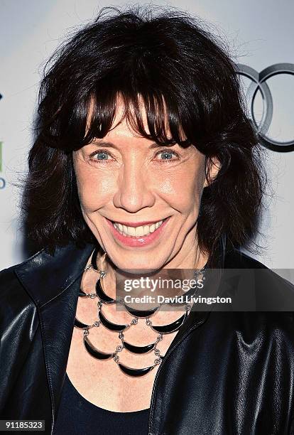 Actress Lily Tomlin attends Point Foundation's "Point Honors... Los Angeles" at the Renaissance Hollywood Hotel on September 26, 2009 in Los Angeles,...