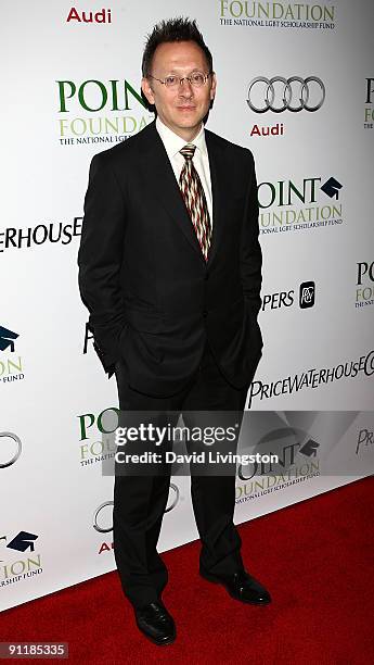 Actor Michael Emerson attends Point Foundation's "Point Honors... Los Angeles" at the Renaissance Hollywood Hotel on September 26, 2009 in Los...