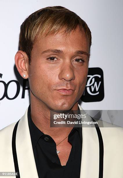 Stylist Colin Megaro attends Point Foundation's "Point Honors... Los Angeles" at the Renaissance Hollywood Hotel on September 26, 2009 in Los...