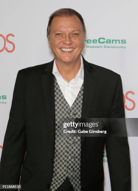 Adult film director Jonathan Morgan attends the 2018 Adult Video News Awards at the Hard Rock Hotel & Casino on January 27, 2018 in Las Vegas, Nevada.