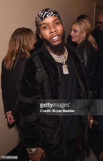 6lack attends the 60th Annual Grammy Awards after party hosted by Benny Blanco and Diplo with SVEDKA Vodka and Interscope Records on January 29, 2018...