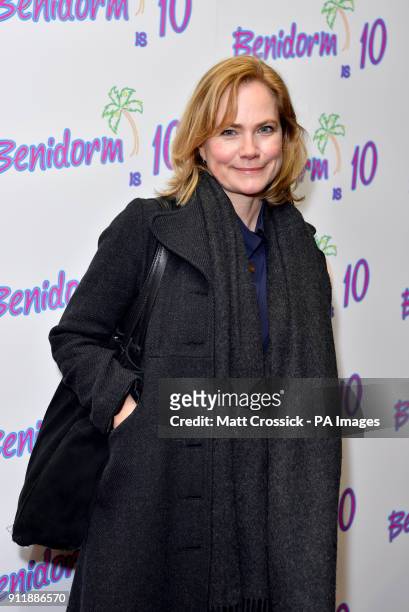 Abigail Cruttenden during the Benidorm Is 10 event, held at the Mayfair Curzon, London. Picture date: Monday January 29, 2018. Photo credit should...