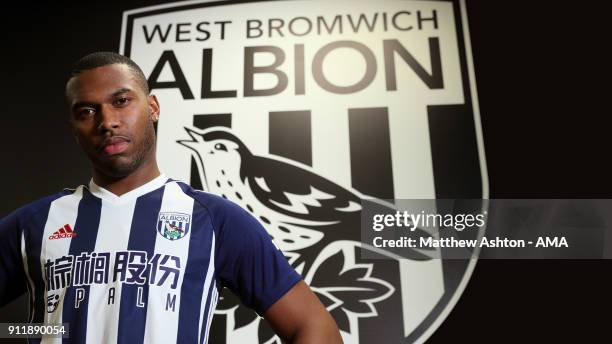 West Bromwich Albion sign Daniel Sturridge on loan from Liverpool on January 29, 2018 in West Bromwich, England.