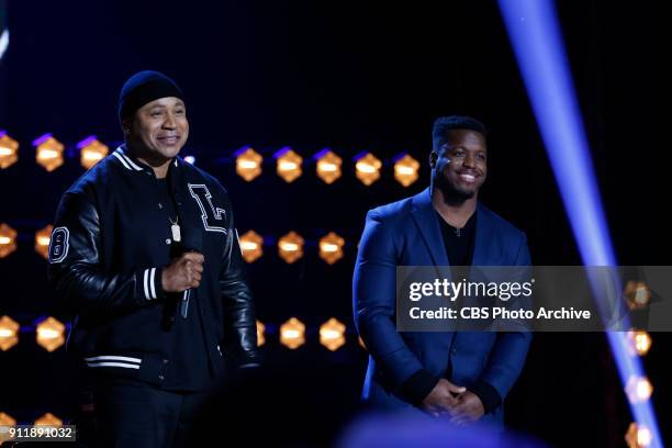 Carolina Panthers running back Jonathan Stewart competes to be crowned the MVP: MOST VALUABLE PERFORMER during a one-hour interactive talent show...