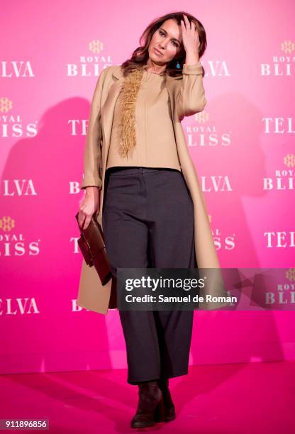 Arancha del Sol attends the 'Telva Awards' 30th Anniversary on January 29, 2018 in Madrid, Spain.