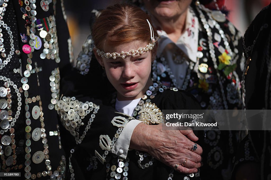 Pearly Kings And Queens Gather To Celebrate Harvest Festival