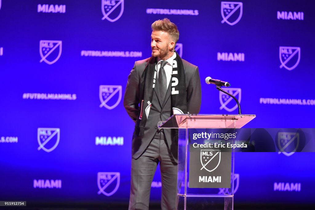 MLS Announces New Team In Miami