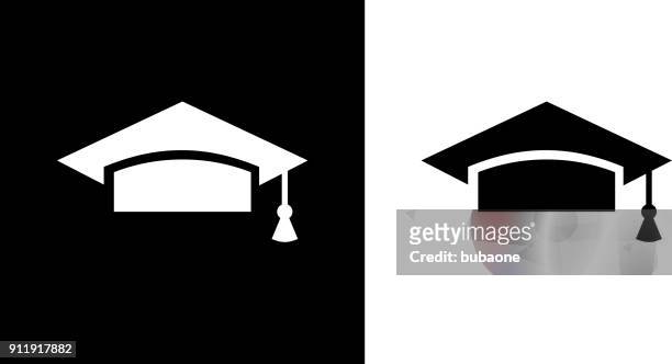 university mortarboard. - hat stock illustrations