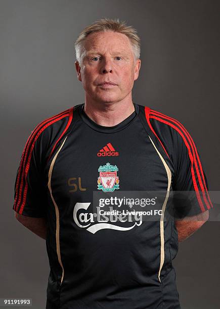 Sammy Lee of Liverpool FC poses during a Liverpool FC 2009/2010 season photocall in Liverpool, England.