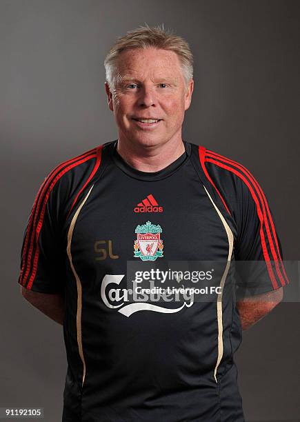 Sammy Lee of Liverpool FC poses during a Liverpool FC 2009/2010 season photocall in Liverpool, England.