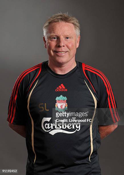 Sammy Lee of Liverpool FC poses during a Liverpool FC 2009/2010 season photocall in Liverpool, England.