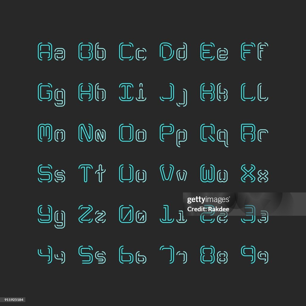 Thin Typescript Set - Typography Series
