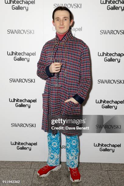 Richard Malone attends a gala dinner to celebrate Mona Hatoum as Whitechapel Gallery Art Icon with Swarovski at Whitechapel Gallery on January 29,...