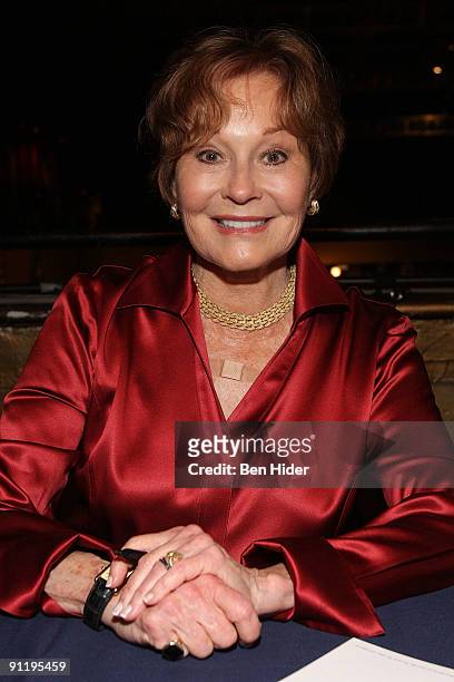 Actress Marj Dusay attends the 23rd Annual Broadway Flea Market & Grand Auction at Roseland Ballroom on September 27, 2009 in New York City.