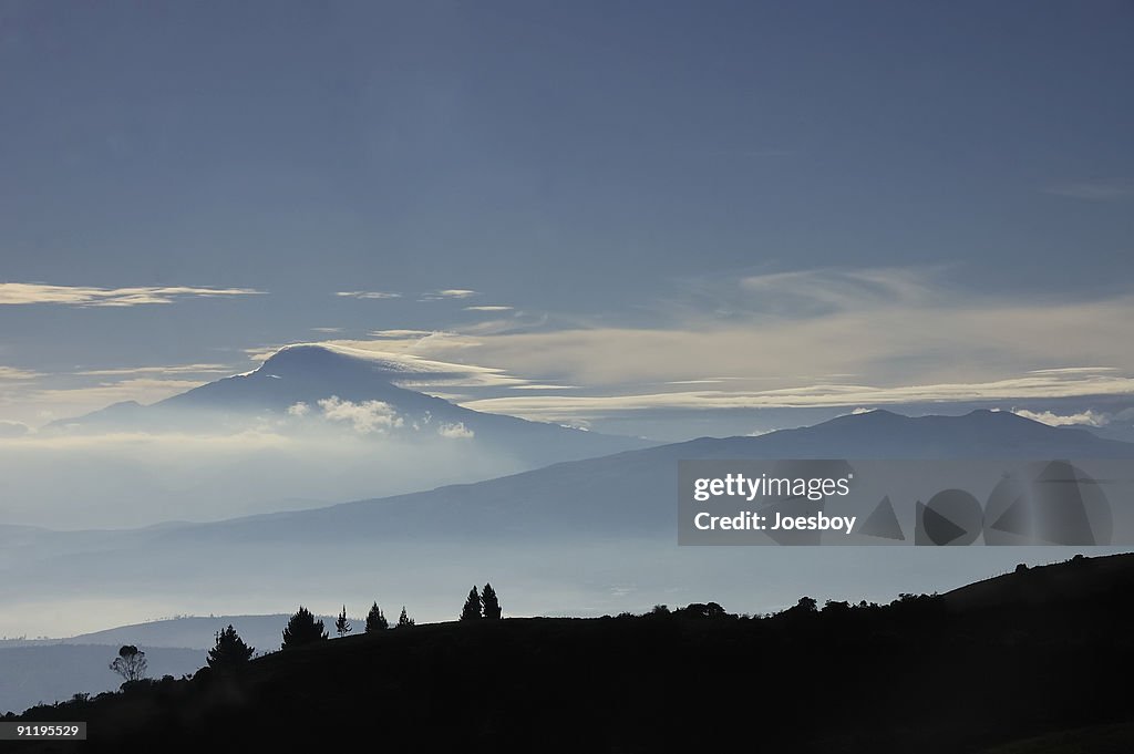 Volcan Pinchincha Sunrise In Ecuador