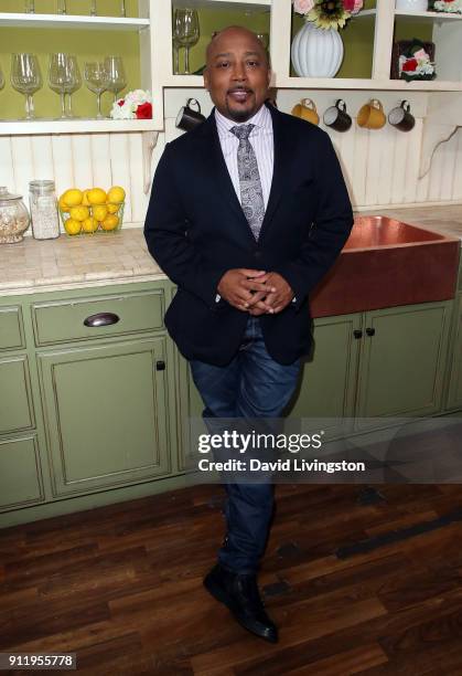 Personality Daymond John visits Hallmark's "Home & Family" at Universal Studios Hollywood on January 29, 2018 in Universal City, California.