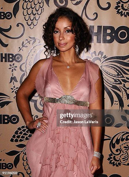 Actress Maya Rudolph attends HBO's post Emmy Awards reception at Pacific Design Center on September 20, 2009 in West Hollywood, California.