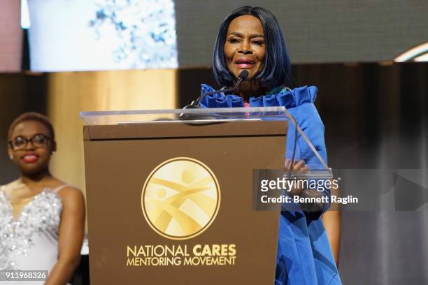 Honoree, activist, and actress Cicely Tyson accepts an award onstage during the National CARES Mentoring Movement's third annual For The Love Of Our...