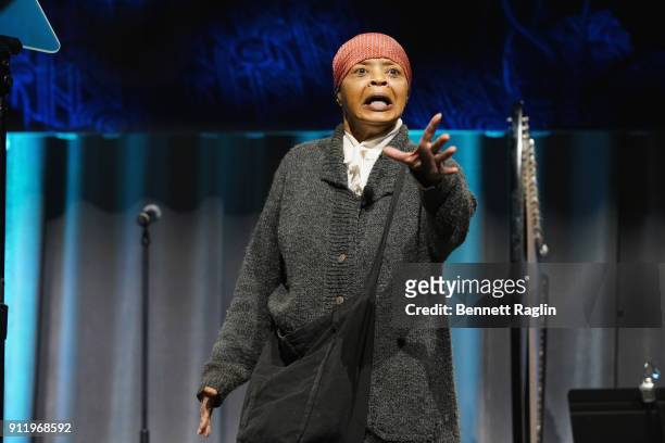 Millicent Sparks performs onstage during the National CARES Mentoring Movement's third annual For The Love Of Our Children Gala on January 29, 2018...