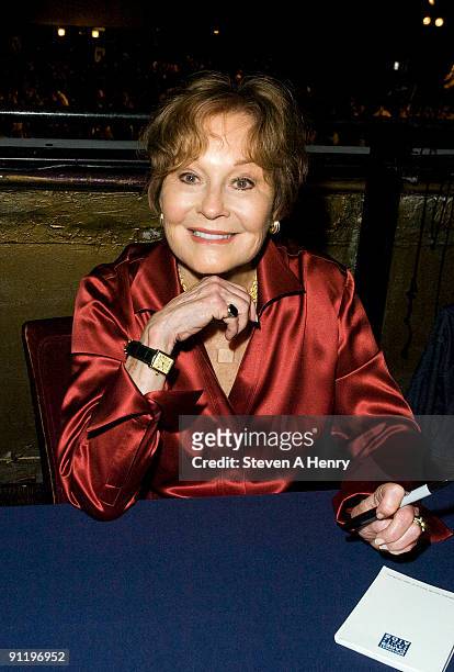 Actress Marj Dusay attends the 23rd Annual Broadway Flea Market & Grand Auction at Roseland Ballroom on September 27, 2009 in New York City.