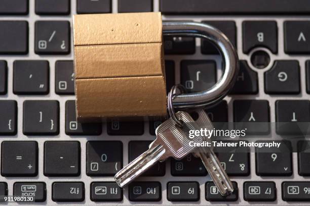 Computer With Lock On Keyboard 1,011 Padlock Keyboard Stock Photos, High-Res Pictures, and Images ...