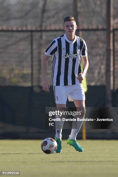 Gabriele Boloca during the U17 match between Torino FC and Juventus on January 28, 2018 in Turin, Italy.