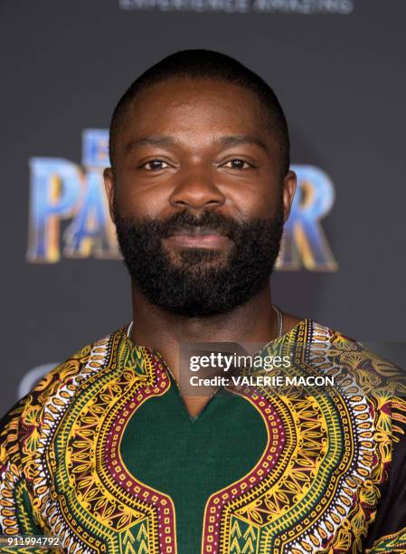 Actor David Oyelowo attends the world premiere of Marvel Studios Black Panther, on January 29 in Hollywood, California. / AFP PHOTO / VALERIE MACON