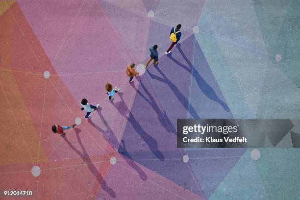 Pattern Walk 296,128 People Walking Pattern Stock Photos, High-Res Pictures, and ...