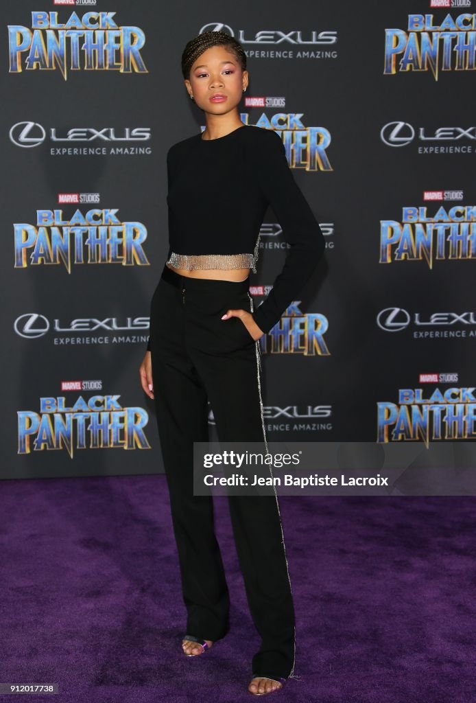 Premiere Of Disney And Marvel's "Black Panther" - Arrivals