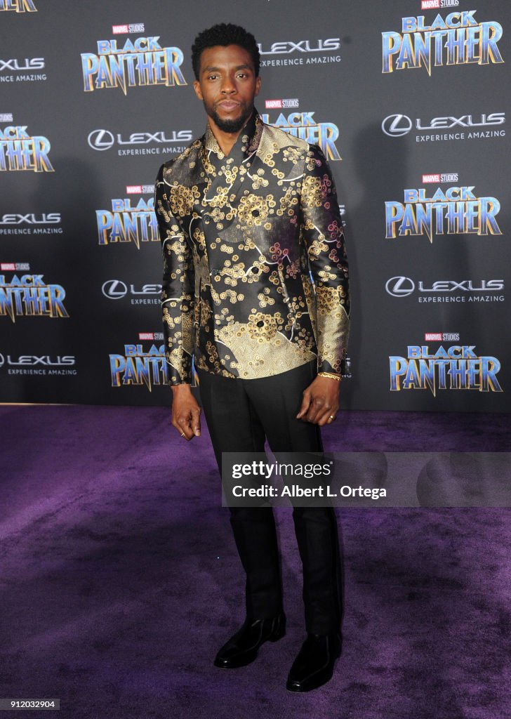 Premiere Of Disney And Marvel's "Black Panther" - Arrivals