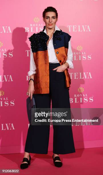 Eugenia Ortiz Domecq attends the 'Telva Awards' 30th Anniversary on January 29, 2018 in Madrid, Spain.