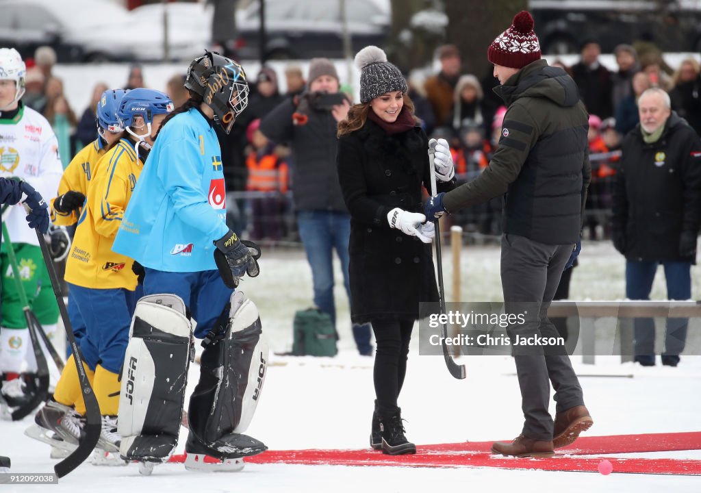 The Duke And Duchess Of Cambridge Visit Sweden And Norway - Day 1