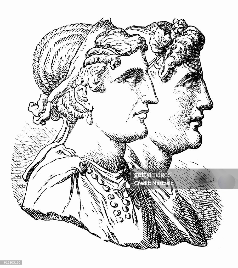 Cleopatra and Dionysus