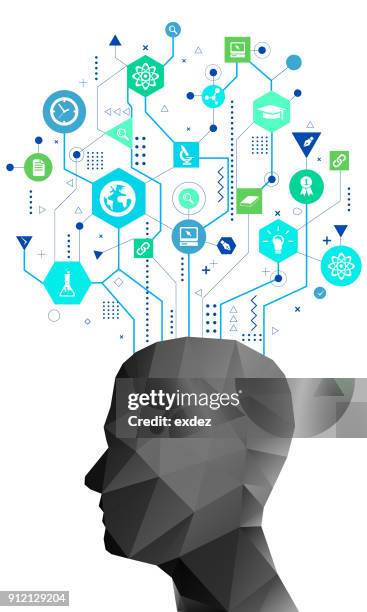 Science Brain Graphics Science In Brain High-Res Vector Graphic - Getty Images