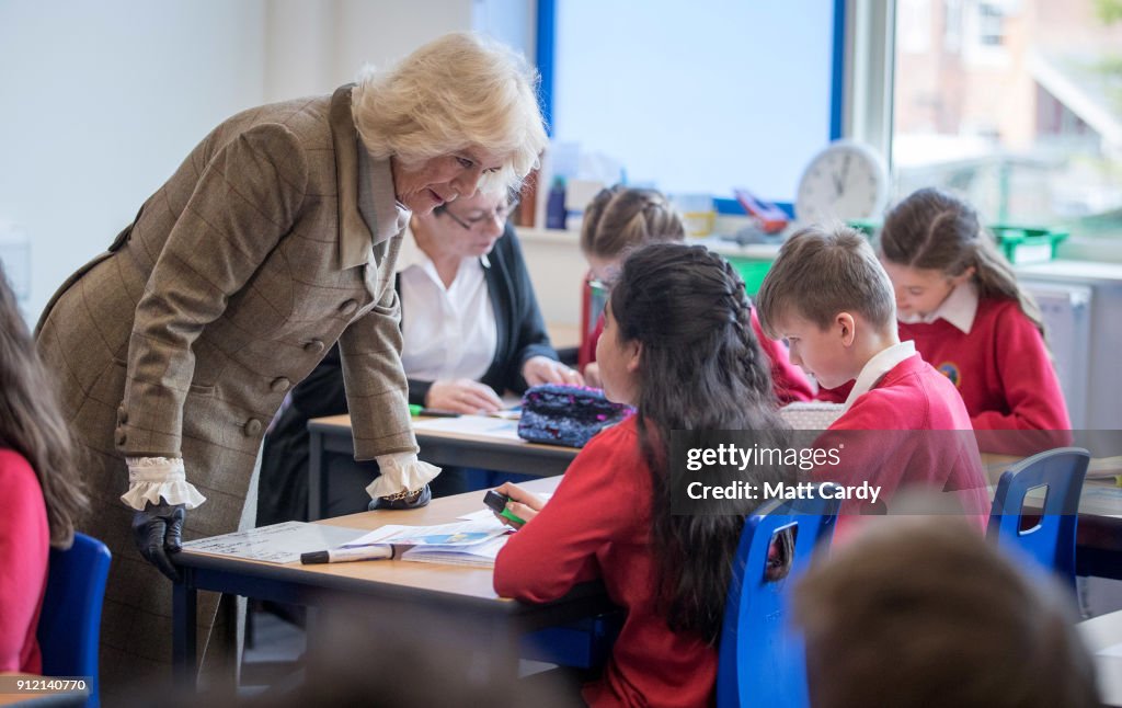 The Duchess Of Cornwall Visits Wiltshire