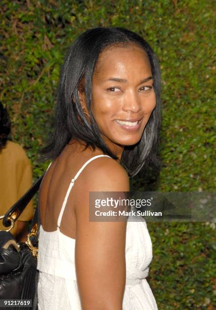 Actress Angela Bassett arrives at the exclusive premiere of the upcoming primetime special "Handy Manny Motorcycle Adventure" at the ArcLight...