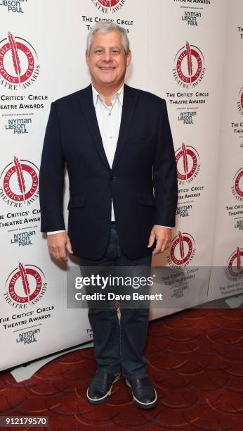 Cameron Mackintosh attends The Critics' Circle Theatre Awards at The Prince of Wales Theatre on January 30, 2018 in London, England.