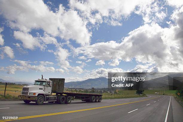 The South Pan American Highway around Machachi, 40km south of Quito, remains unblocked and calm despite the threat of an indigenous unrest and...