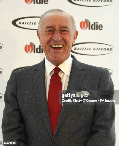 Len Goodman attending The Oldie of the Year Awards, at Simpsons in the Strand, central London.