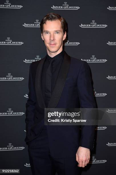 Benedict Cumberbatch attends Jaeger-LeCoultre Polaris Gala Evening at the SIHH 2018 at Pavillon Sicli on January 15, 2018 in Les Acacias, Switzerland.