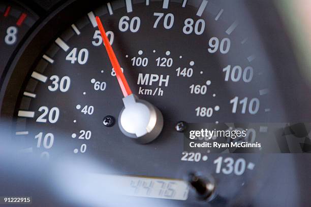 american speedometer - tachimetro foto e immagini stock