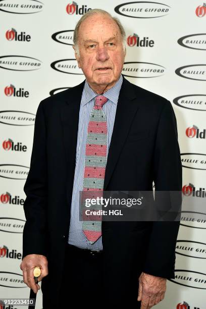 Geoffrey Palmer attends the 'Oldie Of The Year Awards' held at Simpsons in the Strand on January 30, 2018 in London, England.