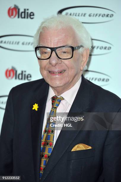 Barry Cryer attends the 'Oldie Of The Year Awards' held at Simpsons in the Strand on January 30, 2018 in London, England.