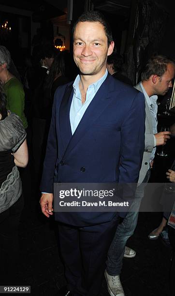 Dominic West attends the afterparty following the press night of 'Speaking In Tongues', at the Jewell Bar on September 28, 2009 in London, England.