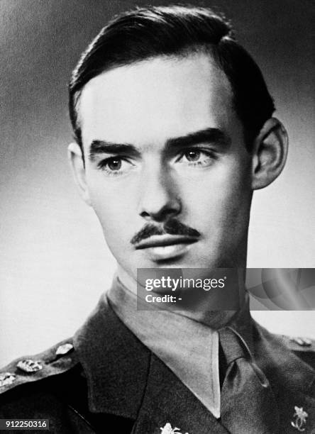 Photo taken on November 8,1952 shows Grand Duke Jean of Luxembourg. / AFP PHOTO / -