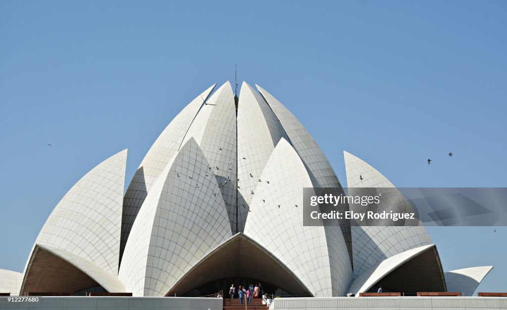 Lotus Temple (Templo Bahai) - Delhi