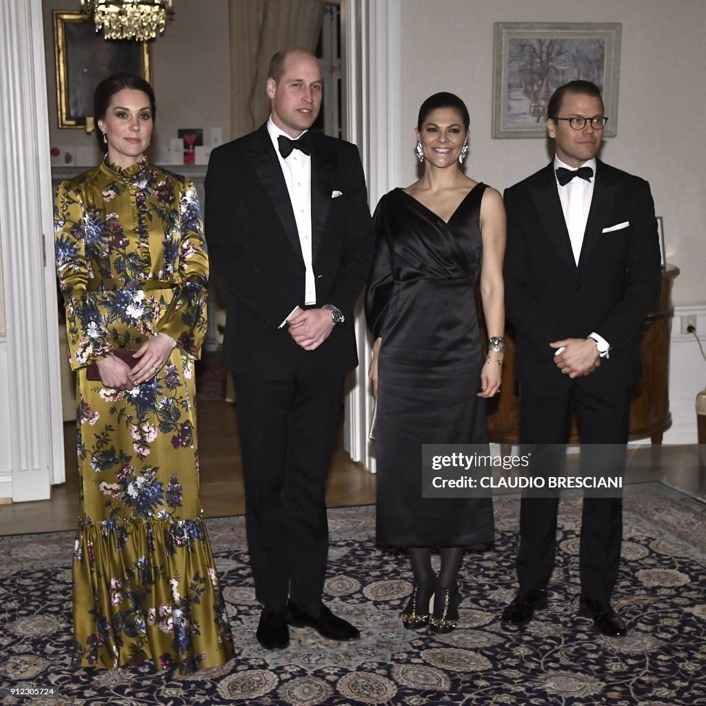 SWEDEN-BRITAIN-ROYALS