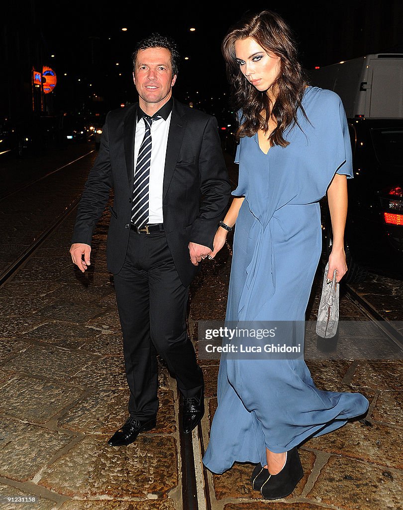 AmfAR's Inaugural Milan Fashion Week Event - After Party - Departures