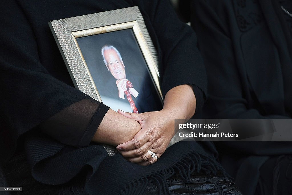 Sir Howard Morrison Funeral Held In Rotorua